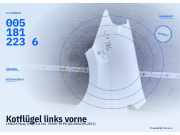 Kotflügel links vorne LANCIA Musa (350) 0051812236