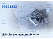 Motor Fensterheber rechts vorne OPEL Astra G CC (T98) 90521882