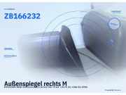 Außenspiegel rechts MERCEDES-BENZ 124 Stufenheck (W124) ZB166232