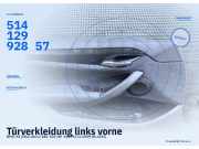 Türverkleidung links vorne BMW X1 (E84) 51417320173 51412992857
