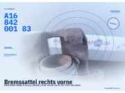Bremssattel rechts vorne MERCEDES-BENZ A-Klasse (W168) A1684200183