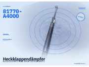 Heckklappendämpfer KIA Carens IV (RP) 81770-A4000