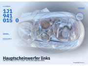 Hauptscheinwerfer links VW Golf IV (1J) 1J19410150