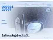 Außenspiegel rechts SMART City-Coupe (MC 01) 0000512V007