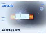 Blinker links vorne OPEL Kadett C 32696R6