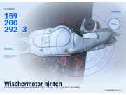 Wischermotor hinten TOYOTA Corolla Compact (E11) 8513012850 1592002923