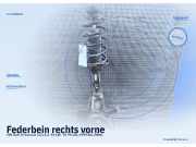 Federbein rechts vorne VW Golf IV Variant (1J)
