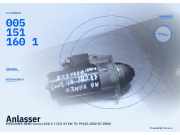 Anlasser MERCEDES-BENZ Vaneo (414) 0051511601