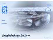 Hauptscheinwerfer links SEAT Leon (1M) 1M1941015