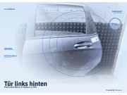 Tür links hinten Mercedes-Benz A-Klasse (W169)