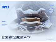 Bremssattel links vorne OPEL Corsa E (X15) OPEL