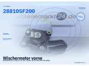 Wischermotor vorne NISSAN Micra II (K11) 288105F200