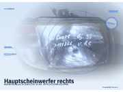 Hauptscheinwerfer rechts DAIHATSU Cuore IV (L501)