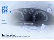 Tachometer VW Passat B5.5 (3B3) 3B0920827A