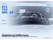 Abdeckung Kofferraum MERCEDES-BENZ CLA Coupe (C117) A1176900044