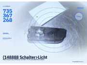 (148888 Schalter>Licht FIAT Punto Evo (199) 735367268) 735367268