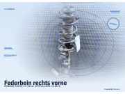 Federbein rechts vorne HYUNDAI i10 (PA)
