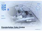Fensterheber links hinten VW Golf IV (1J) 1J4839729D
