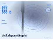 Heckklappendämpfer VW Lupo (6X/6E) 6E0827550D