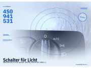 Schalter für Licht AUDI R8 (4S3, 4SP) 4S0941531