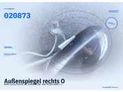 Außenspiegel rechts OPEL Corsa E (X15) 020873