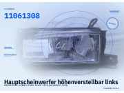 Hauptscheinwerfer höhenverstellbar links MAZDA 323 C IV (BG) 11061308