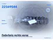Federbein rechts vorne OPEL Astra G Caravan (T98) 90576824 22169544