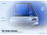 Tür links hinten OPEL Senator A