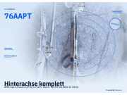 Hinterachse komplett OPEL Astra J Caravan (P10) 76AAPT