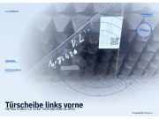 Türscheibe links vorne VW Polo II (86C)