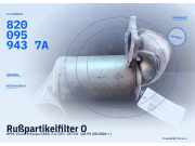 Rußpartikelfilter OPEL Vivaro A Kasten (X83) H8200959461 8200959437A