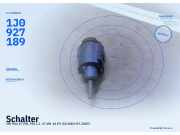Schalter VW Polo IV (9N) 1J0927189