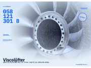 Viscolüfter AUDI A4 (8D, B5) 058121301B
