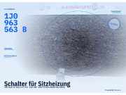 Schalter für Sitzheizung VW Golf IV (1J) 1J0963563B
