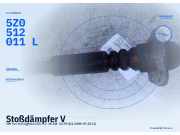 Stoßdämpfer VW Fox Schrägheck (5Z) 5Z0512011L