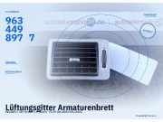 Lüftungsgitter Armaturenbrett PEUGEOT 307 Break 9634498977