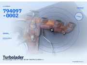 Turbolader KIA Sportage (SL) 7940970002 794097-0002