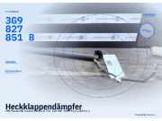 Heckklappendämpfer VW Passat B8 Variant (3G) 3G9827851B