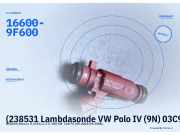 (238531 Lambdasonde VW Polo IV (9N) 03C906262) 16600-9F600