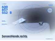 Sonnenblende rechts VW Polo IV (9N) 6Q0857552B