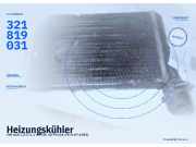 Heizungskühler VW Golf I (17) 321819031
