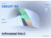 Außenspiegel links OPEL Vivaro A Kasten (X83) 558137-85