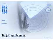 Türgriff rechts vorne VW Polo II (86C) 867837209
