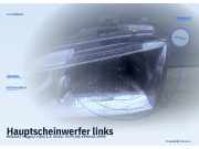 Hauptscheinwerfer links RENAULT Megane I (BA)