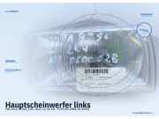 Hauptscheinwerfer links VW Jetta II (165, 19E, 1G2)