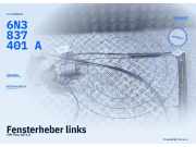 Fensterheber links VW Polo (6N1) 6N3837401A