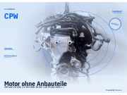 Motor ohne Anbauteile VW Golf VII (5G1, BQ1, BE1, BE2) CPW