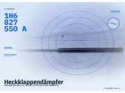 Heckklappendämpfer VW Golf III (1H) 1H6827550A