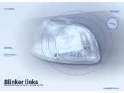 Blinker links HYUNDAI Pony (X-2)