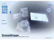 Drosselklappe VW Fox Schrägheck (5Z) 03D133062E